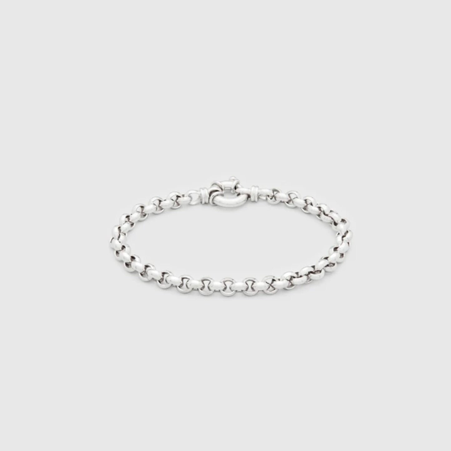 TOMWOOD/Thick Rolo Bracelet Silver