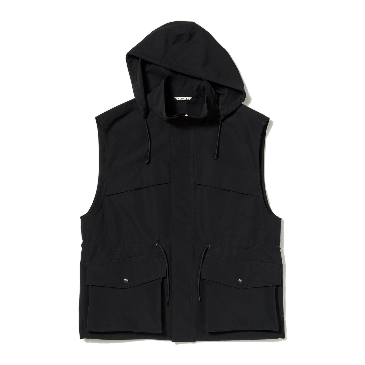 AURALEE/WOOL MAX CANVAS OVER VEST