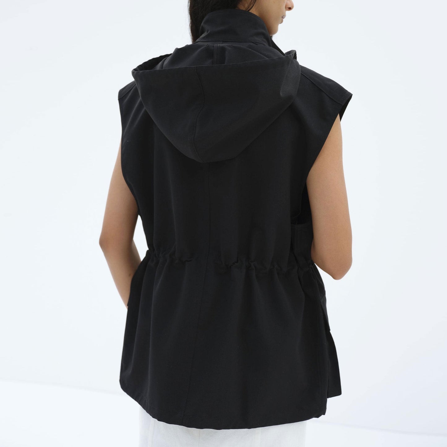 AURALEE/WOOL MAX CANVAS OVER VEST