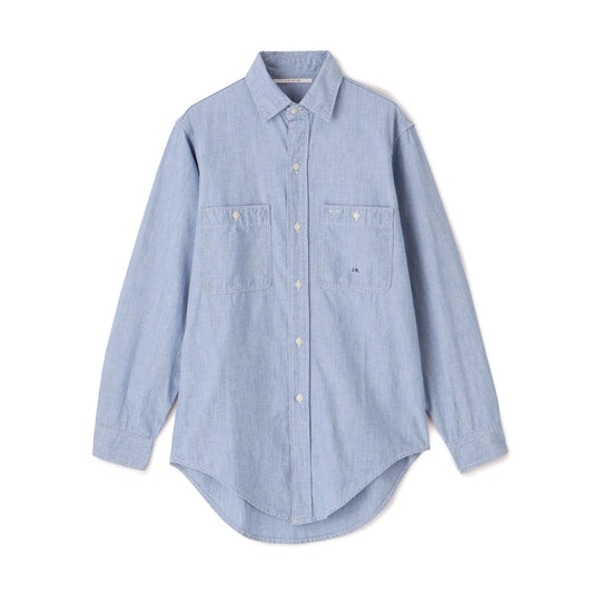 J.B.ATTIRE/RIVIERA CHAMBRAY SHIRT