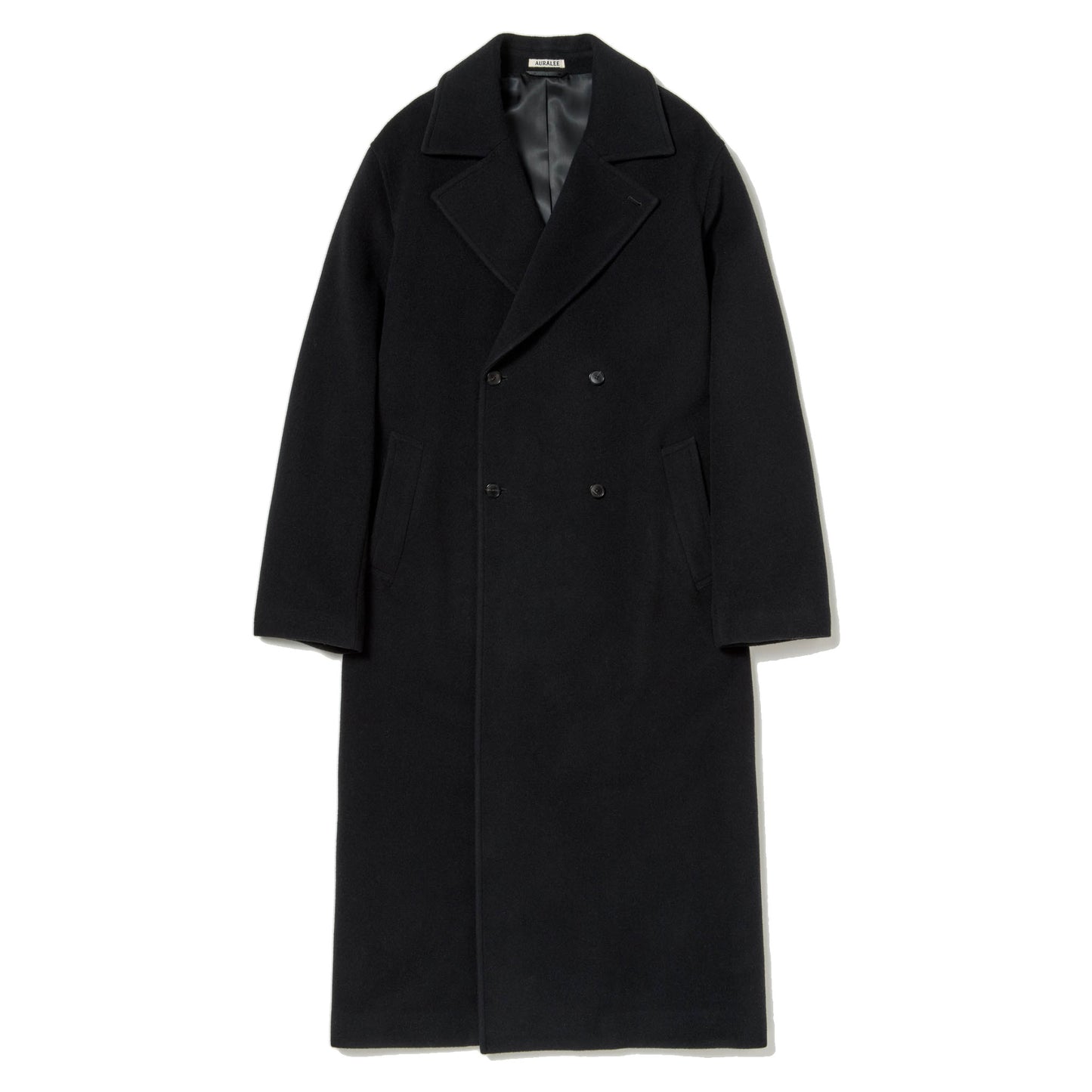 AURALEE/SUPER FINE WOOL MOSSER CHESTERFIELD COAT