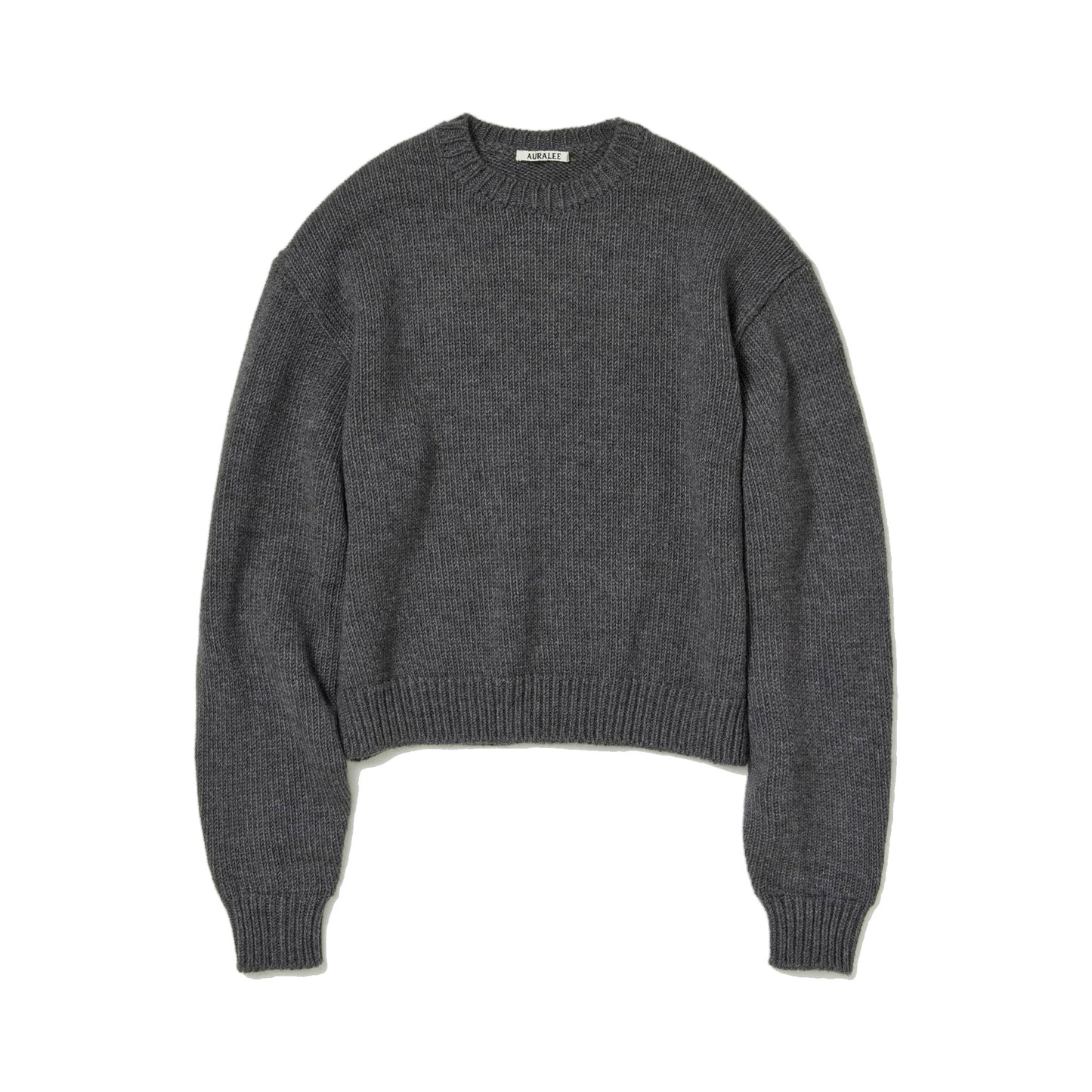 AURALEE/WOOL SOFT CORD KNIT P/O