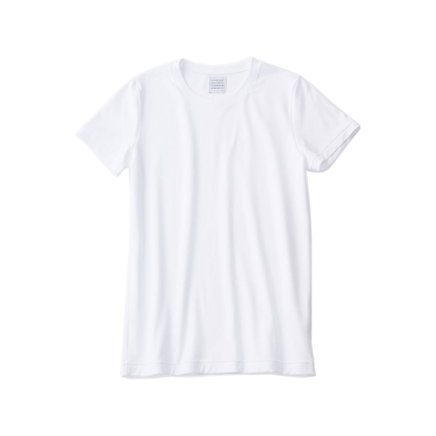 GOOD PEOPLE GOOD STITCHING GOOD PRODUCT/HIGHGAUGE INTERLOOK CREW NECK SHORT SLEEVE T