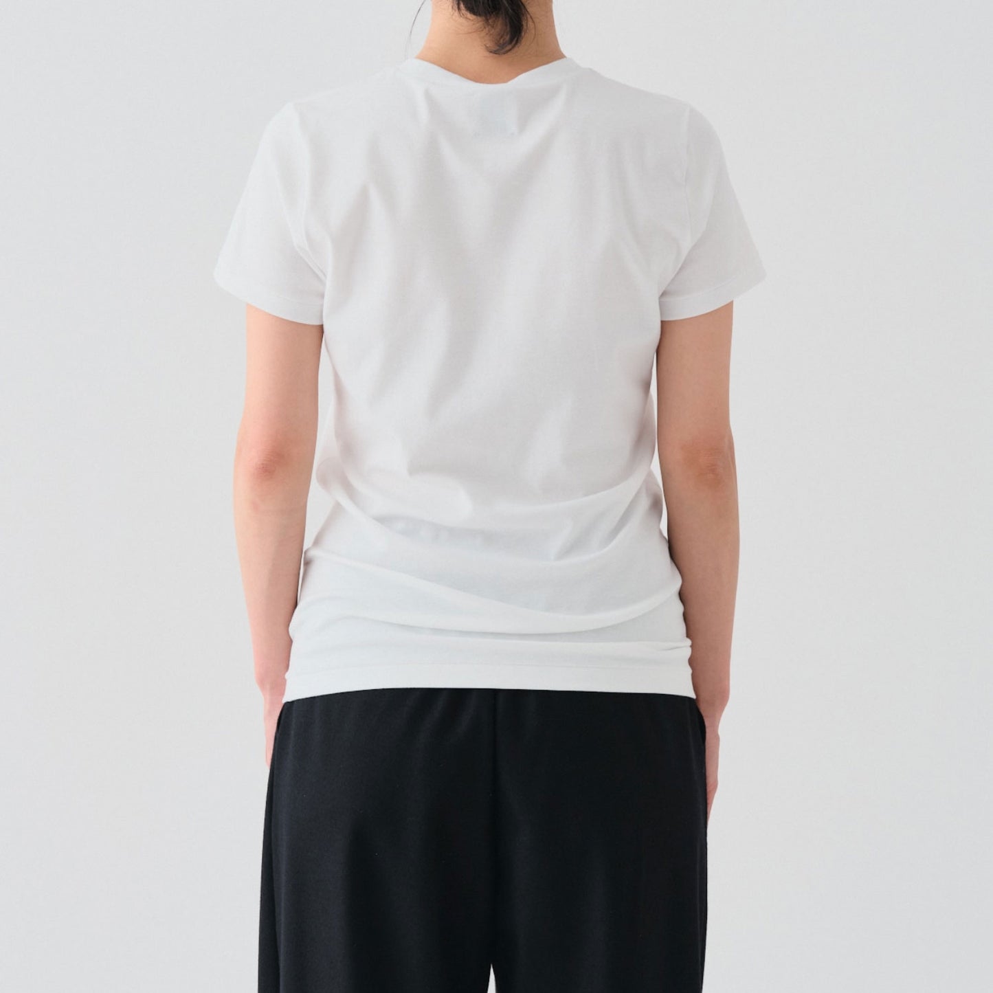 GOOD PEOPLE GOOD STITCHING GOOD PRODUCT/HIGHGAUGE INTERLOOK CREW NECK SHORT SLEEVE T