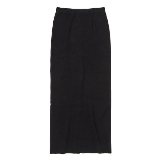 AURALEE/COTTON SILK STRETCH DOUBLE FACE KNIT SKIRT