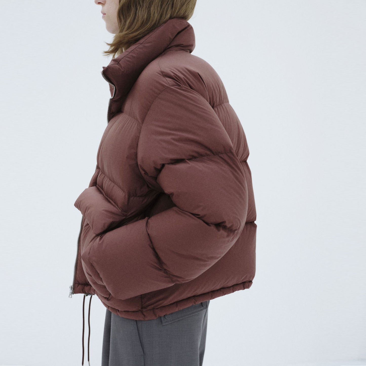 AURALEE/SUPER LIGHT NYLON RIPSTOP DOWN BLOUSON