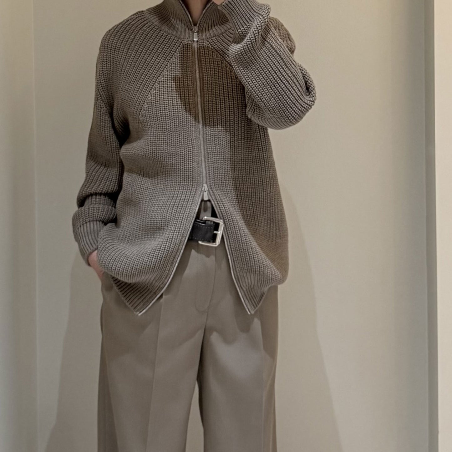 BATONER/MEN SIGNATURE DRIVERS KNIT