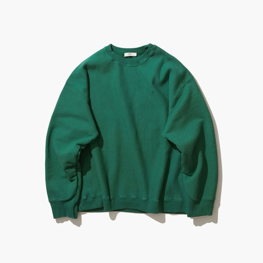 ATON/NATURAL DYE URAKE OVERSIZED SWEAT SHIRT