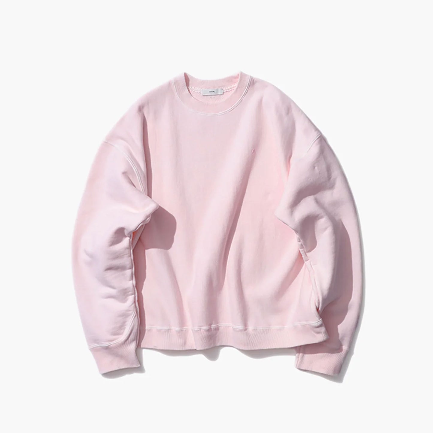 ATON/NATURAL DYE URAKE OVERSIZED SWEAT SHIRT