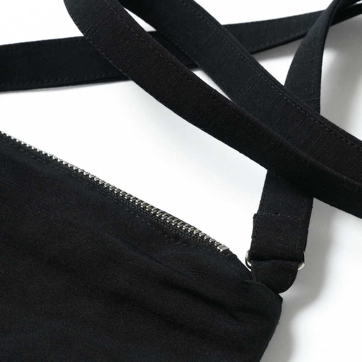 BATONER/LINEN NYLON POCHETTE
