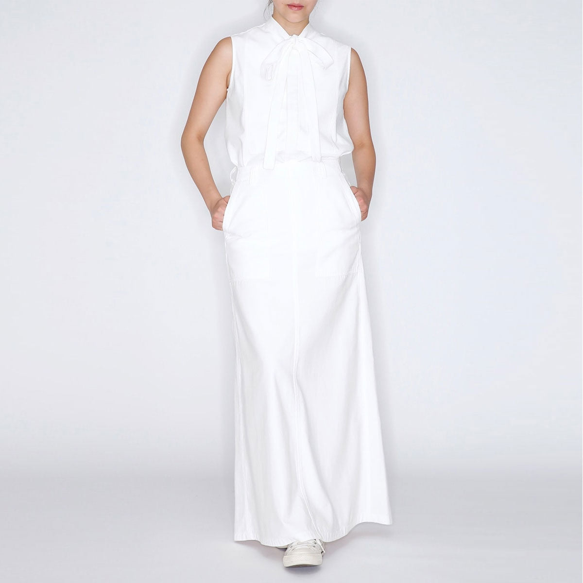 MADISONBLUE/FATIGUE PANEL FLARE LONG SK L.oz BS