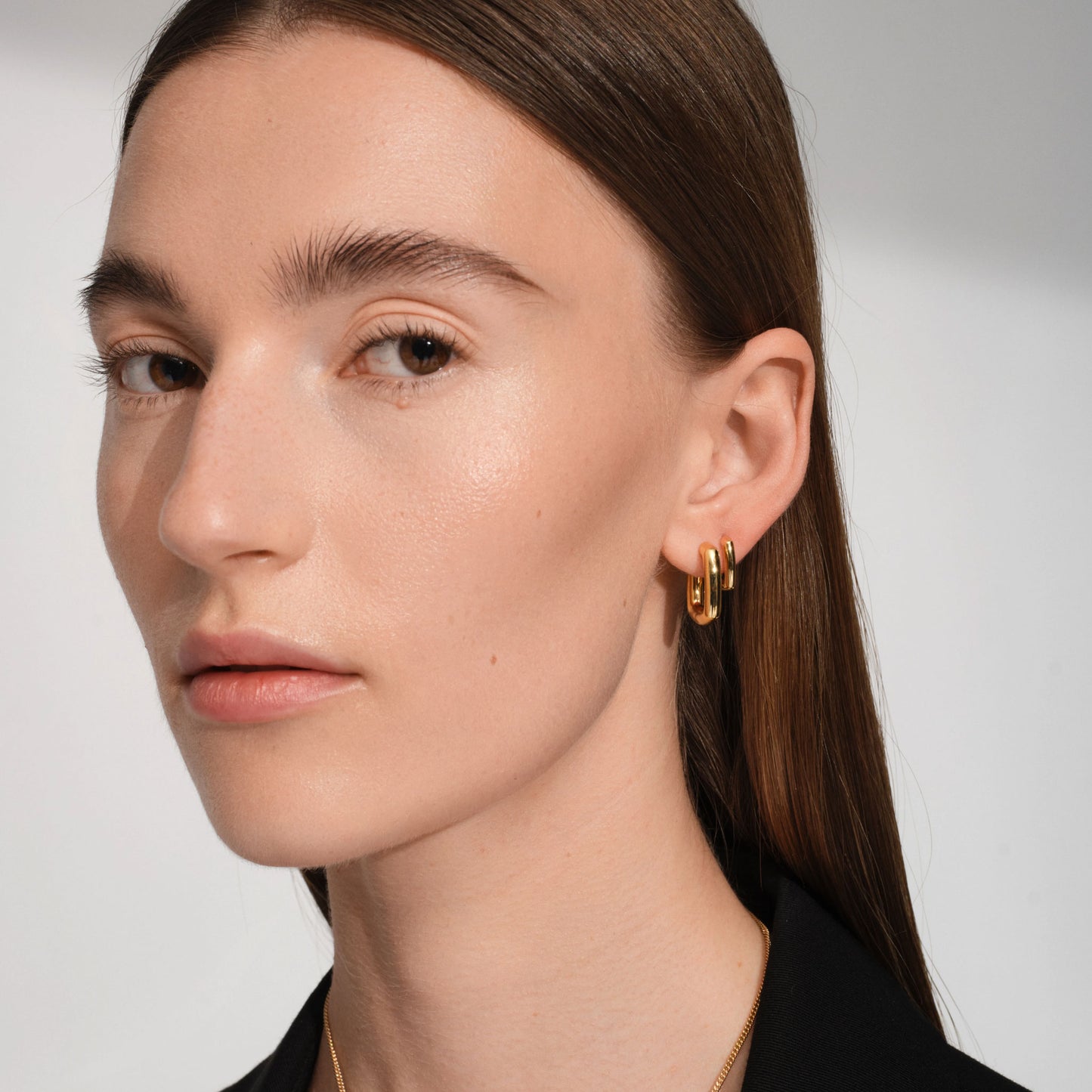 TOMWOOD/Frame Hoops Small Gold