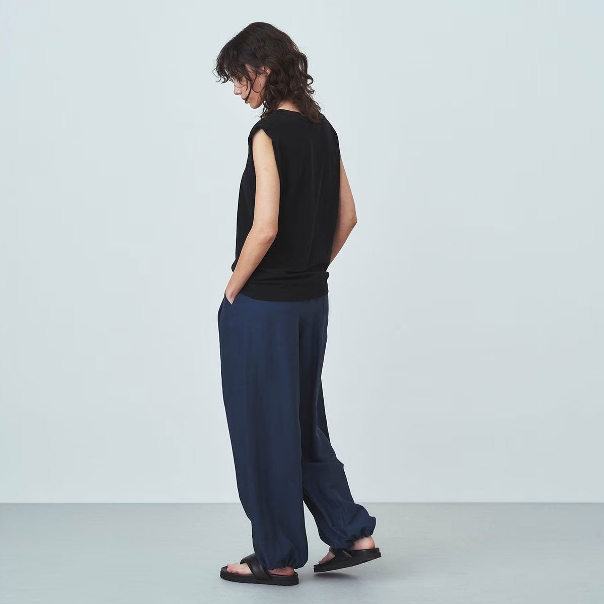 ATON/FRESCA SINGLE JERSEY TANK TOP