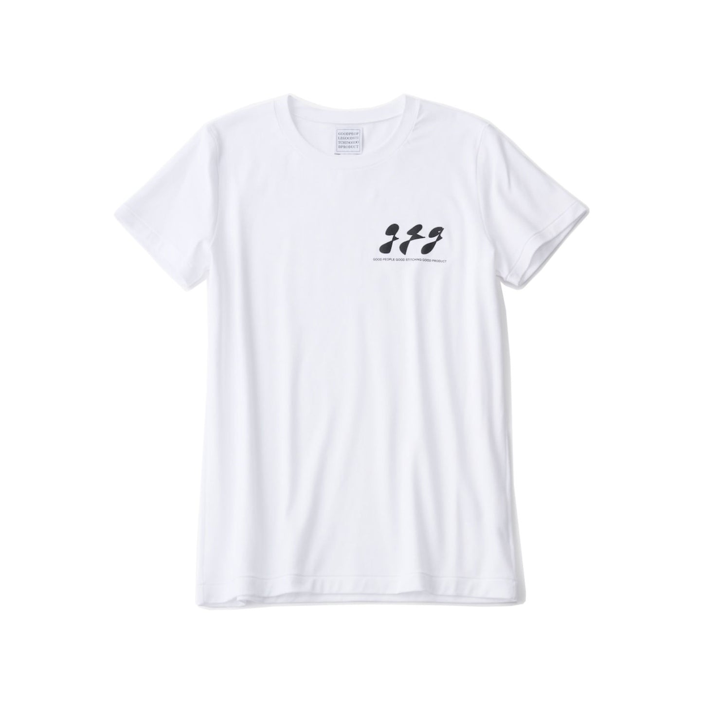 GOOD PEOPLE GOOD STITCHING GOOD PRODUCT/GGG ART GRAPHIC FRONT PRINT