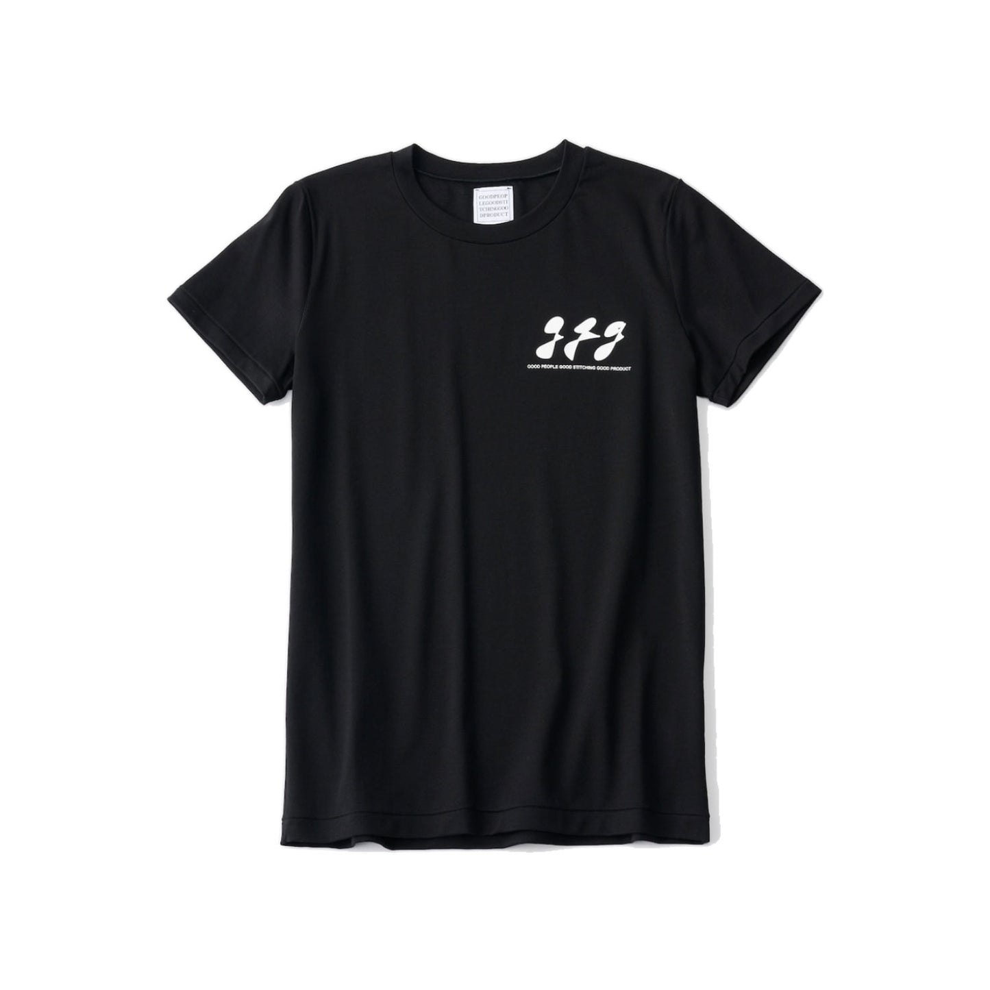GOOD PEOPLE GOOD STITCHING GOOD PRODUCT/GGG ART GRAPHIC FRONT PRINT