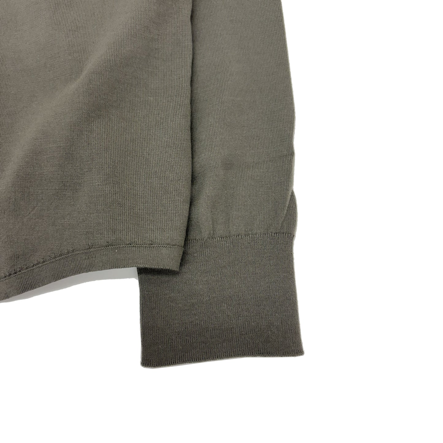AURALEE/GIZA HIGH GAUGE KNIT SHIRT CARDIGAN