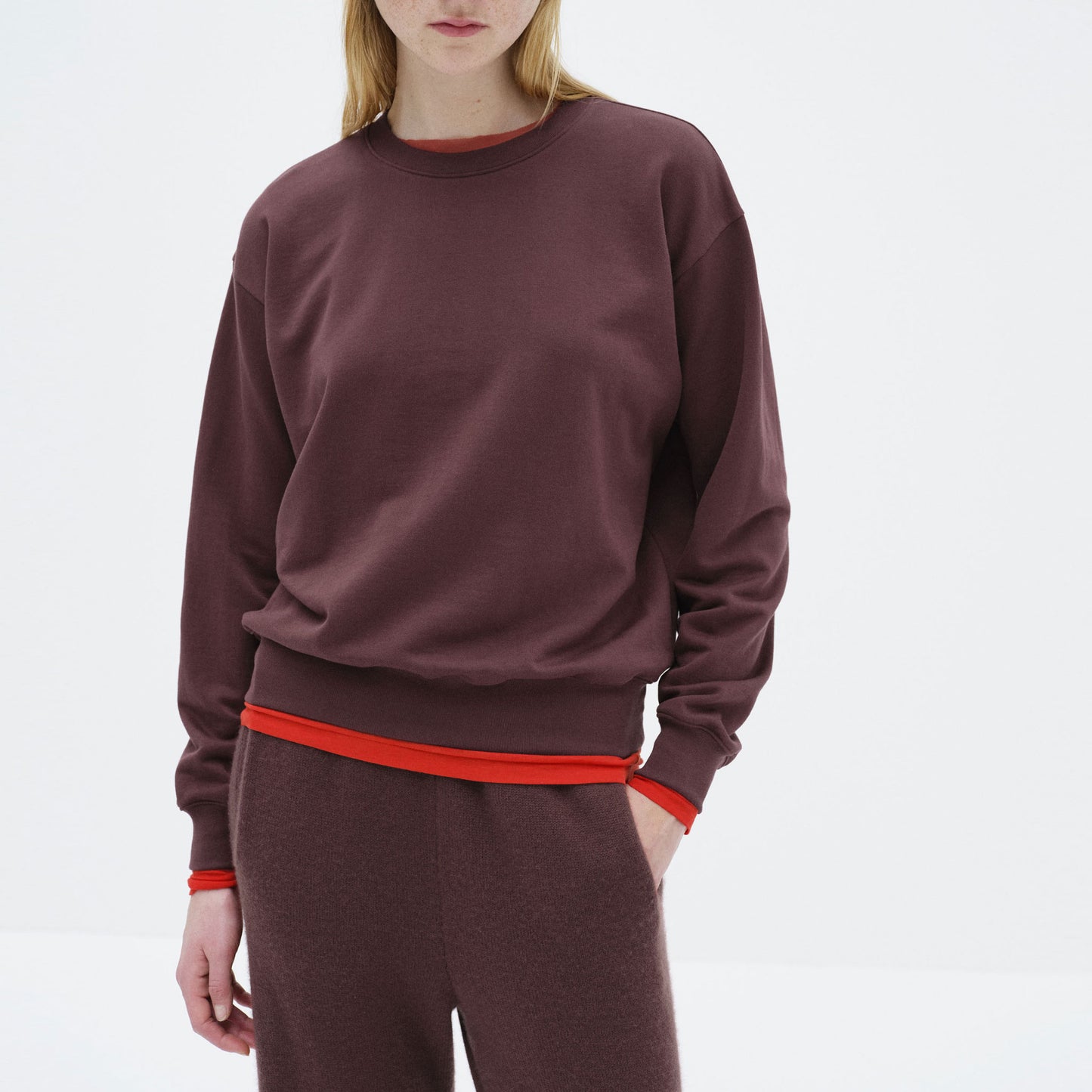 AURALEE/SUPER HIGH GAUGE SWEAT P/O