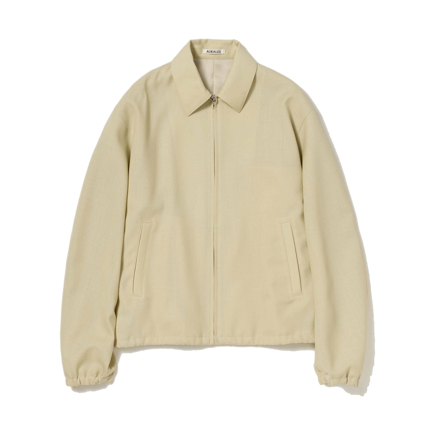 AURALEE/WOOL KID MOHAIR HOPSACK ZIP BLOUSON