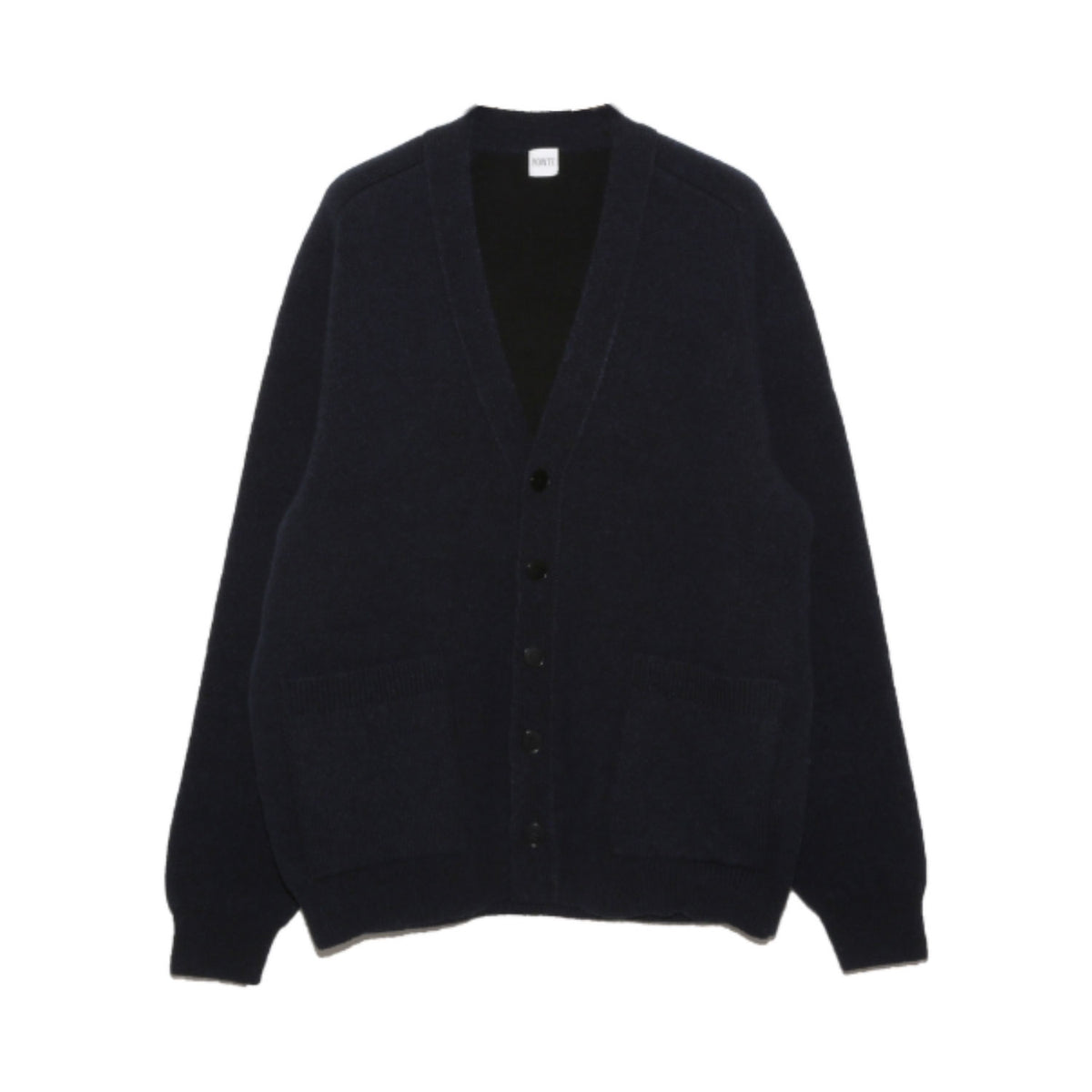 BOWTE/ITALIAN YARN IRISH CASHMERE MELANGE V NECK CARDIGAN
