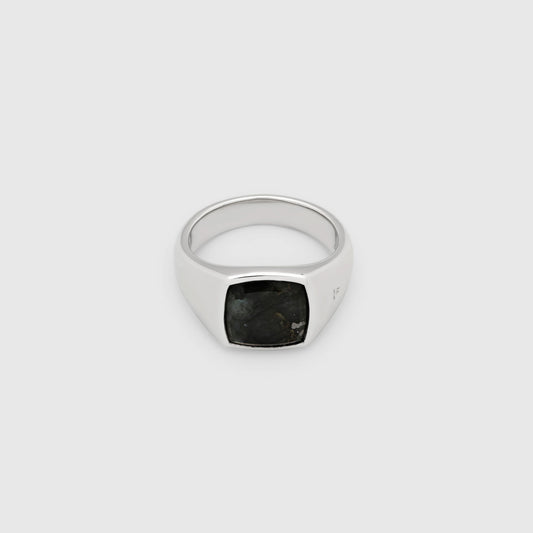 TOMWOOD/Kay Ring Black Larvikite