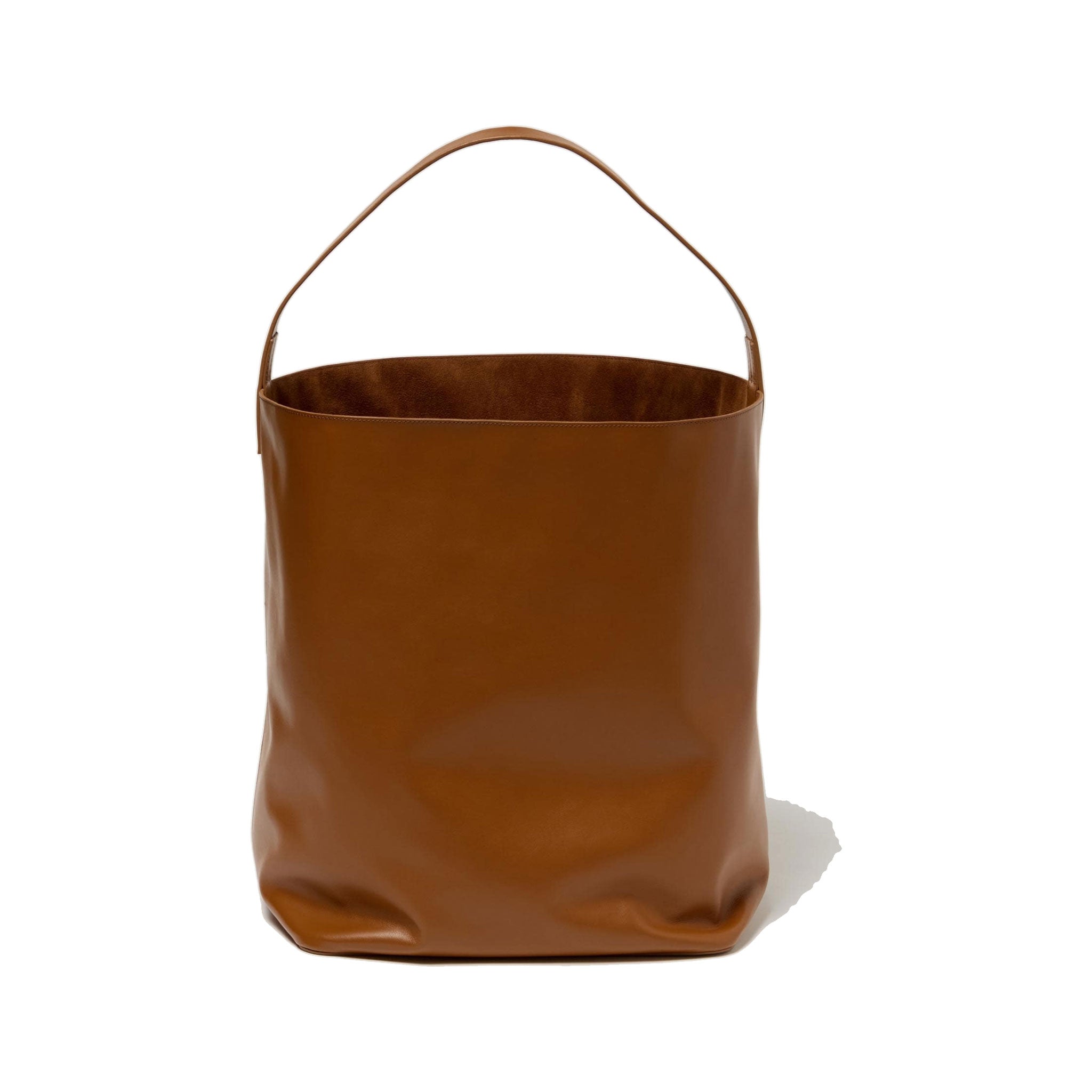 AURALEE/LEATHER TOTE BAG MADE BY AETA – THREE DOTS TURQUOISE