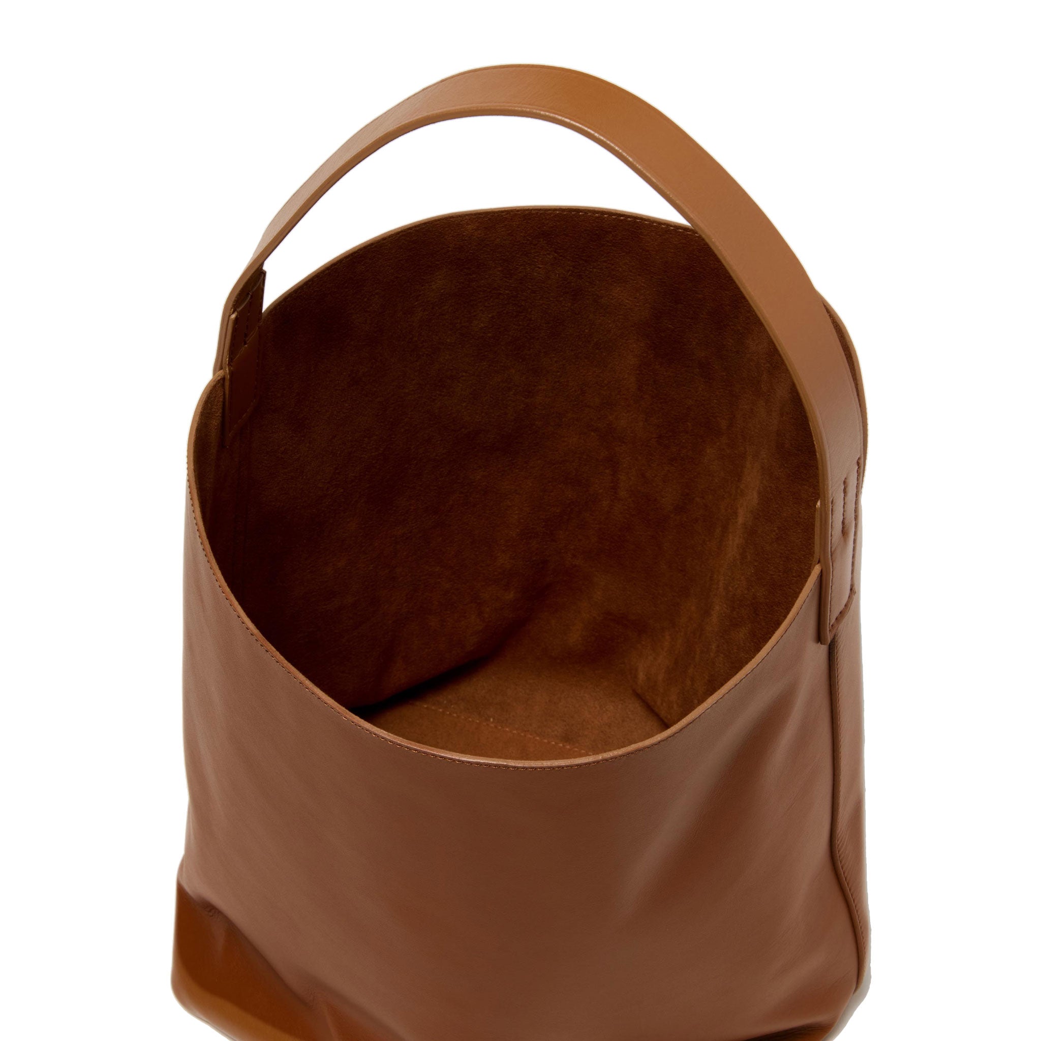 AURALEE/LEATHER TOTE BAG MADE BY AETA – THREE DOTS TURQUOISE