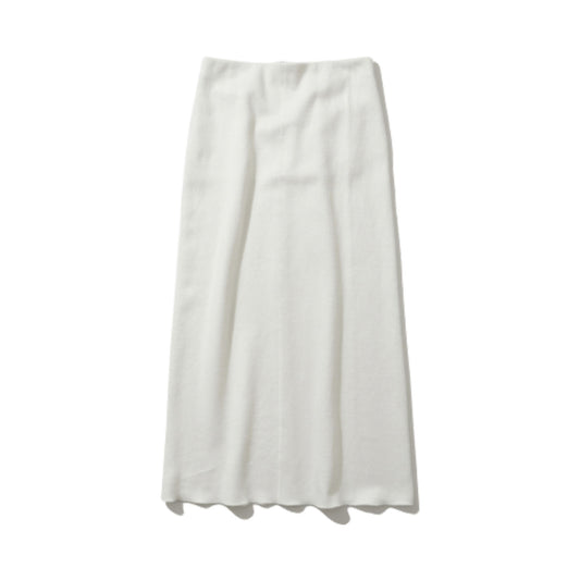 ATON|LINEN JERSEY STRAIGHT SKIRT