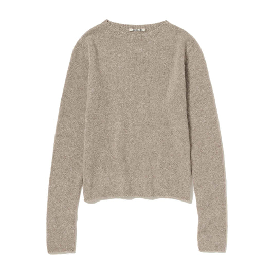 AURALEE/CASHMERE SILK MELANGE KNIT P/O