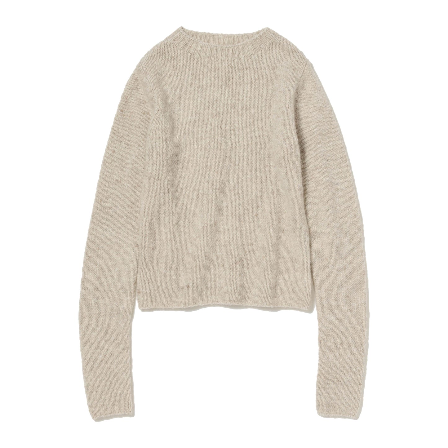AURALEE/CASHMERE MELANGE KNIT P/O