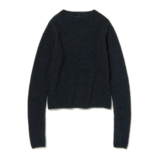 AURALEE/CASHMERE MELANGE KNIT P/O