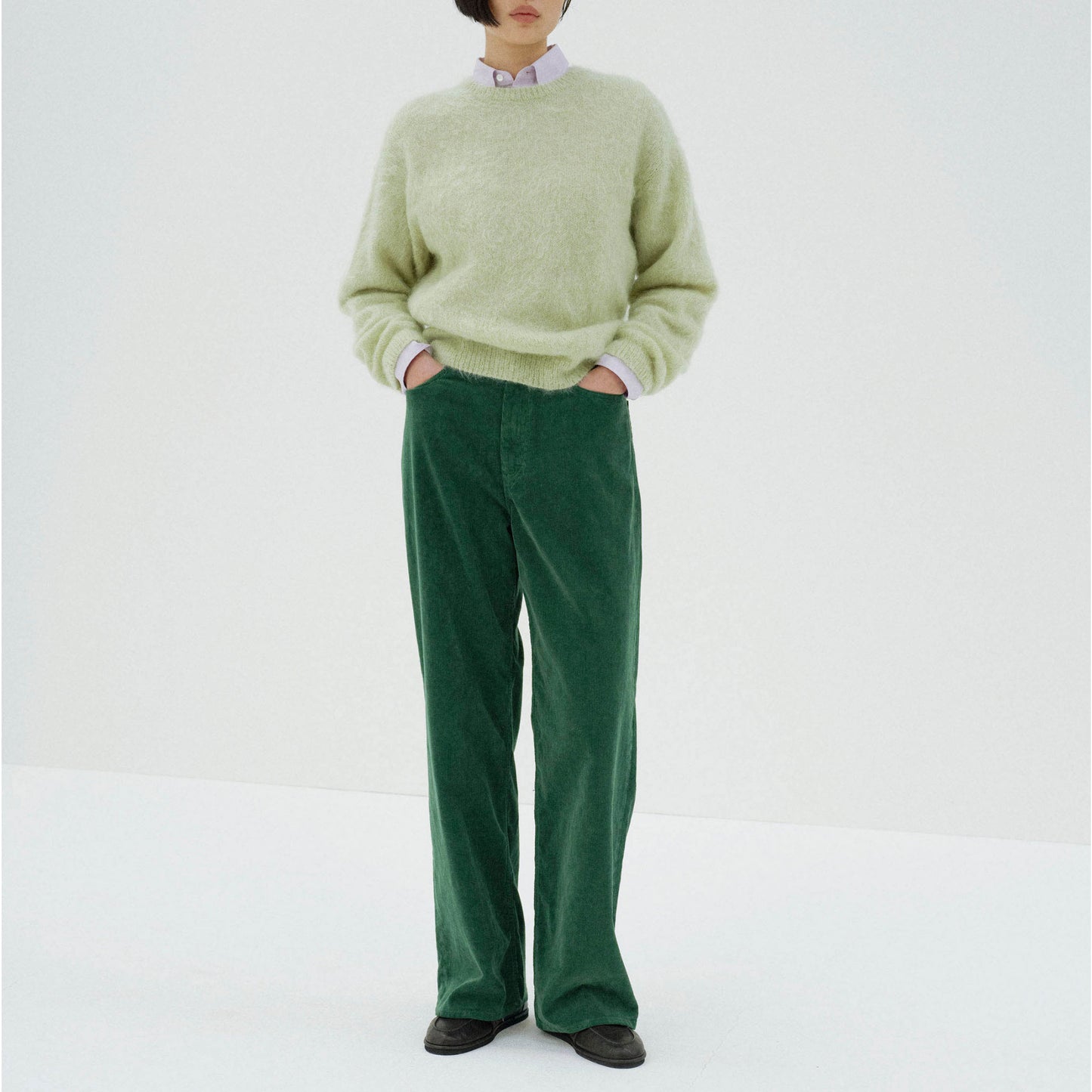 AURALEE/BRUSHED SUPER KID MOHAIR P/O