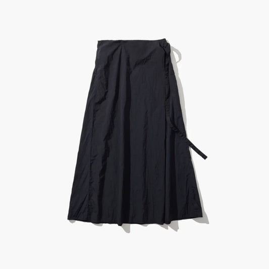 ATON|HAND DYED NYLON WRAPPED SKIRT