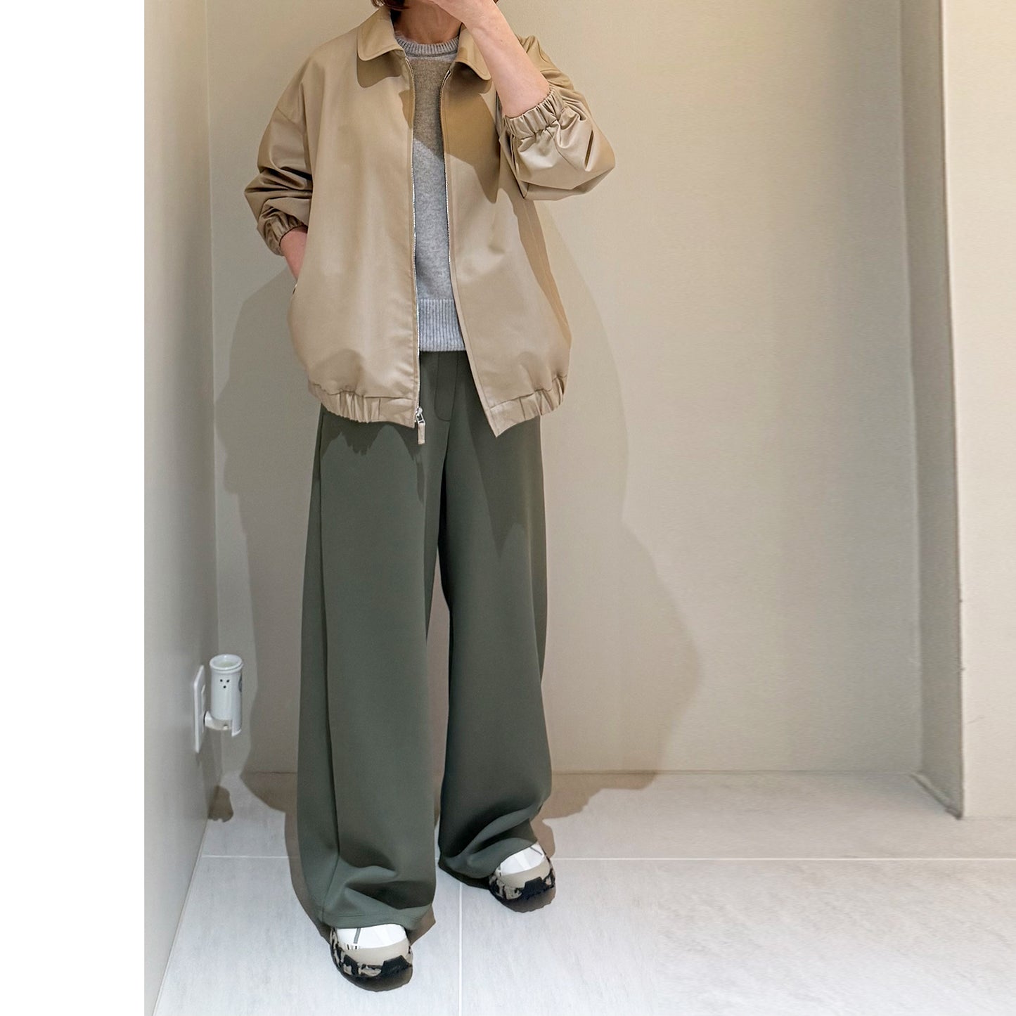 THREE DOTS TURQUOISE/SOFT CURB JERSEY PANTS