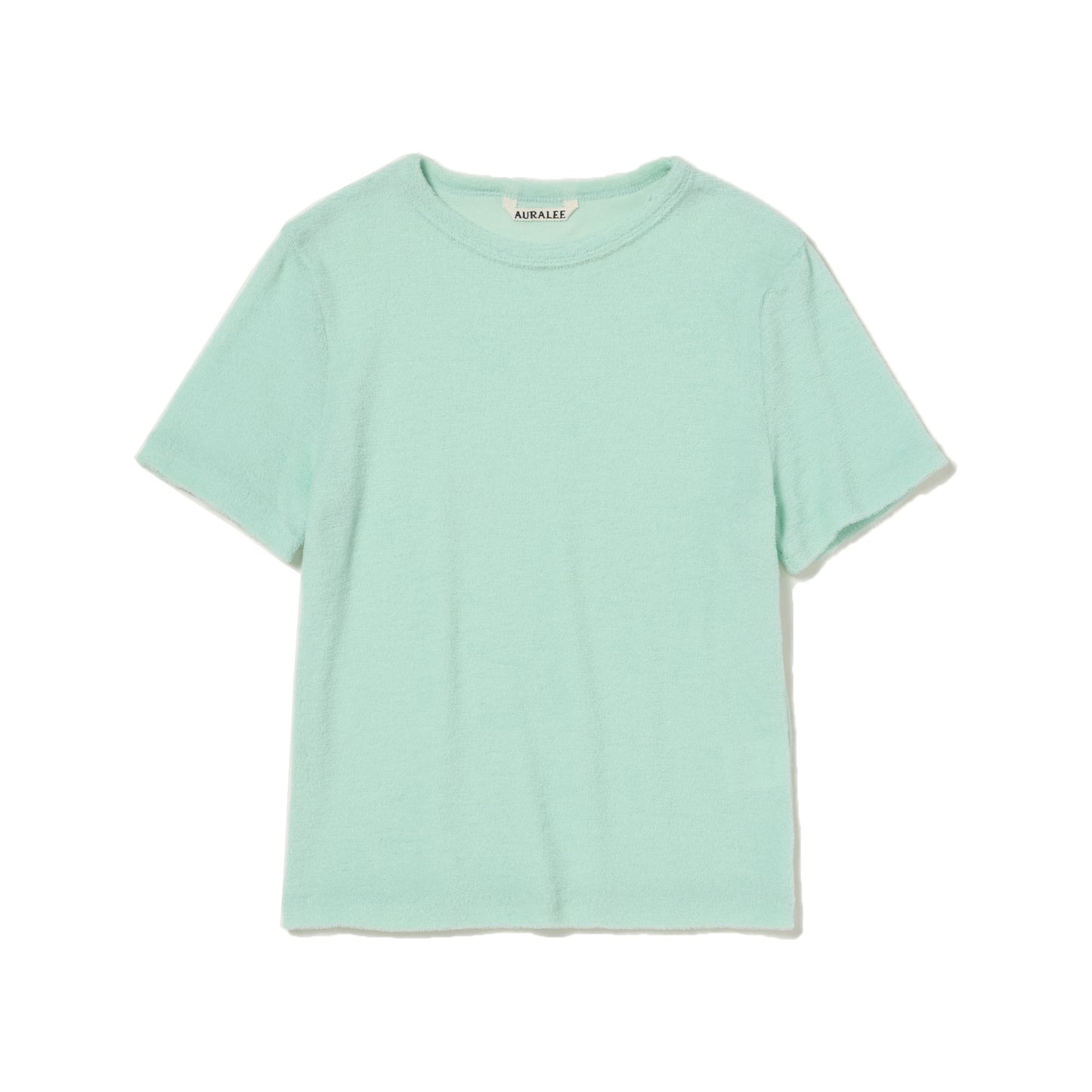 AURALEE/WASHABLE WOOL PILE TEE