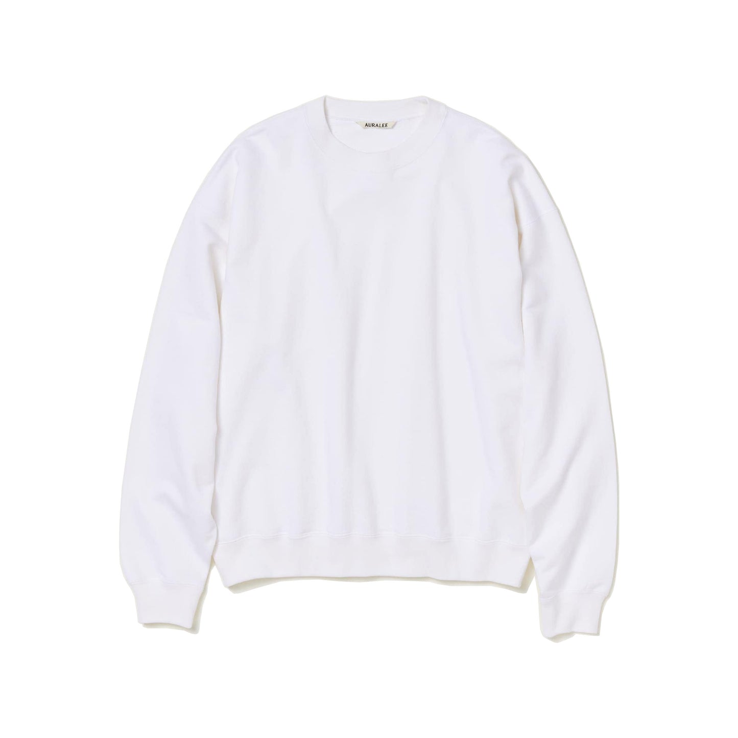 AURALEE/PIMA LIGHT SWEAT P/O