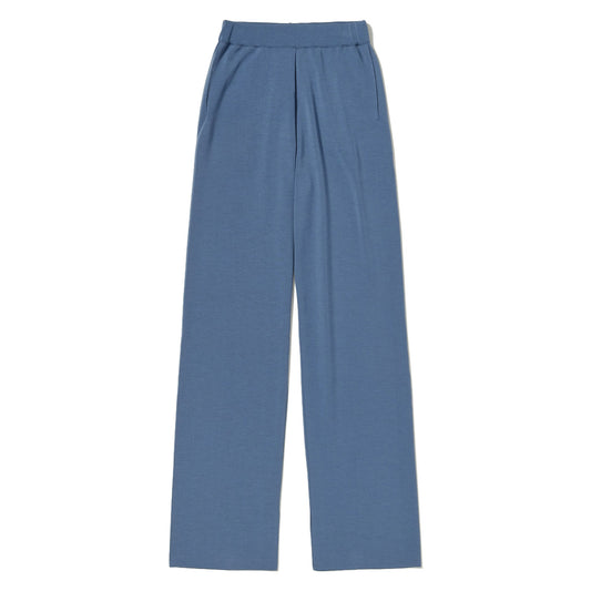 AURALEE/WOOL RECYCLE POLYESTER HIGH GAUGE KNIT PANTS