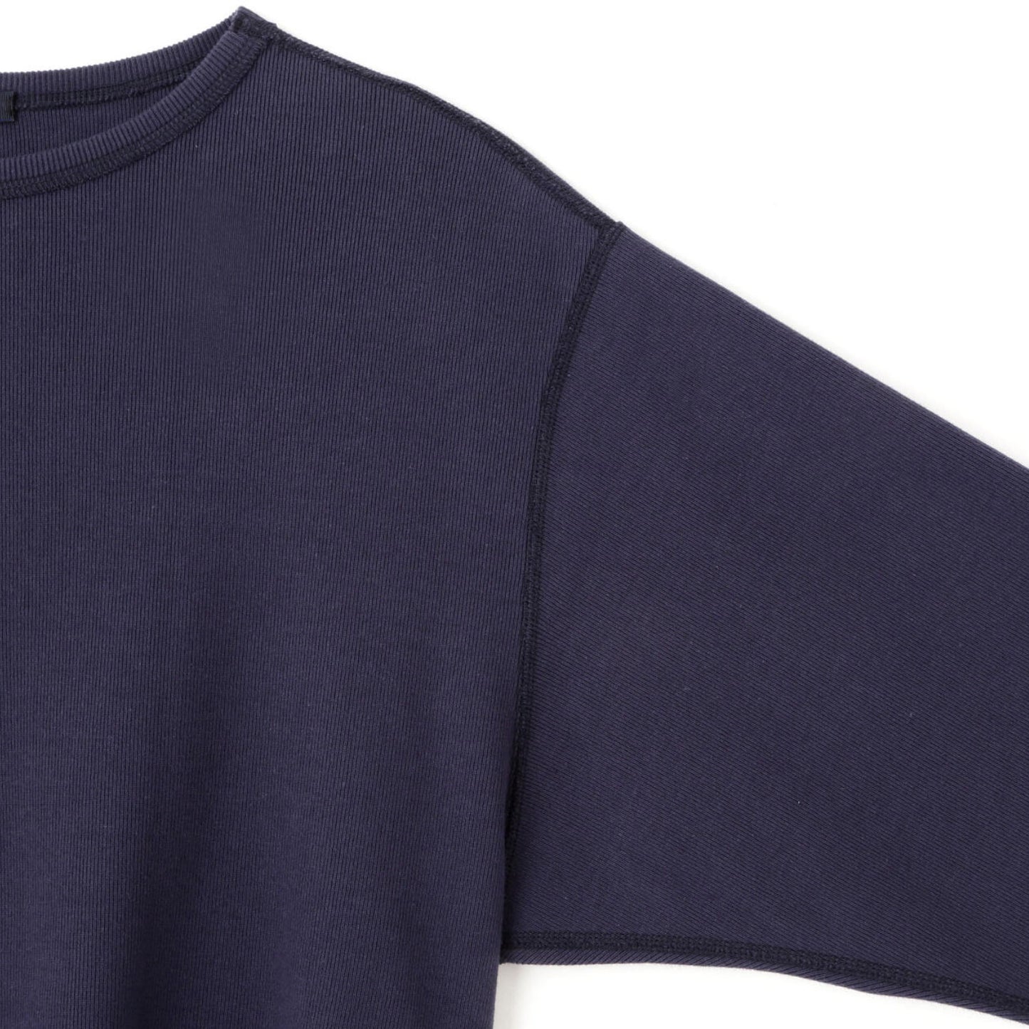 YLEVE/COTTON RIB PULLOVER