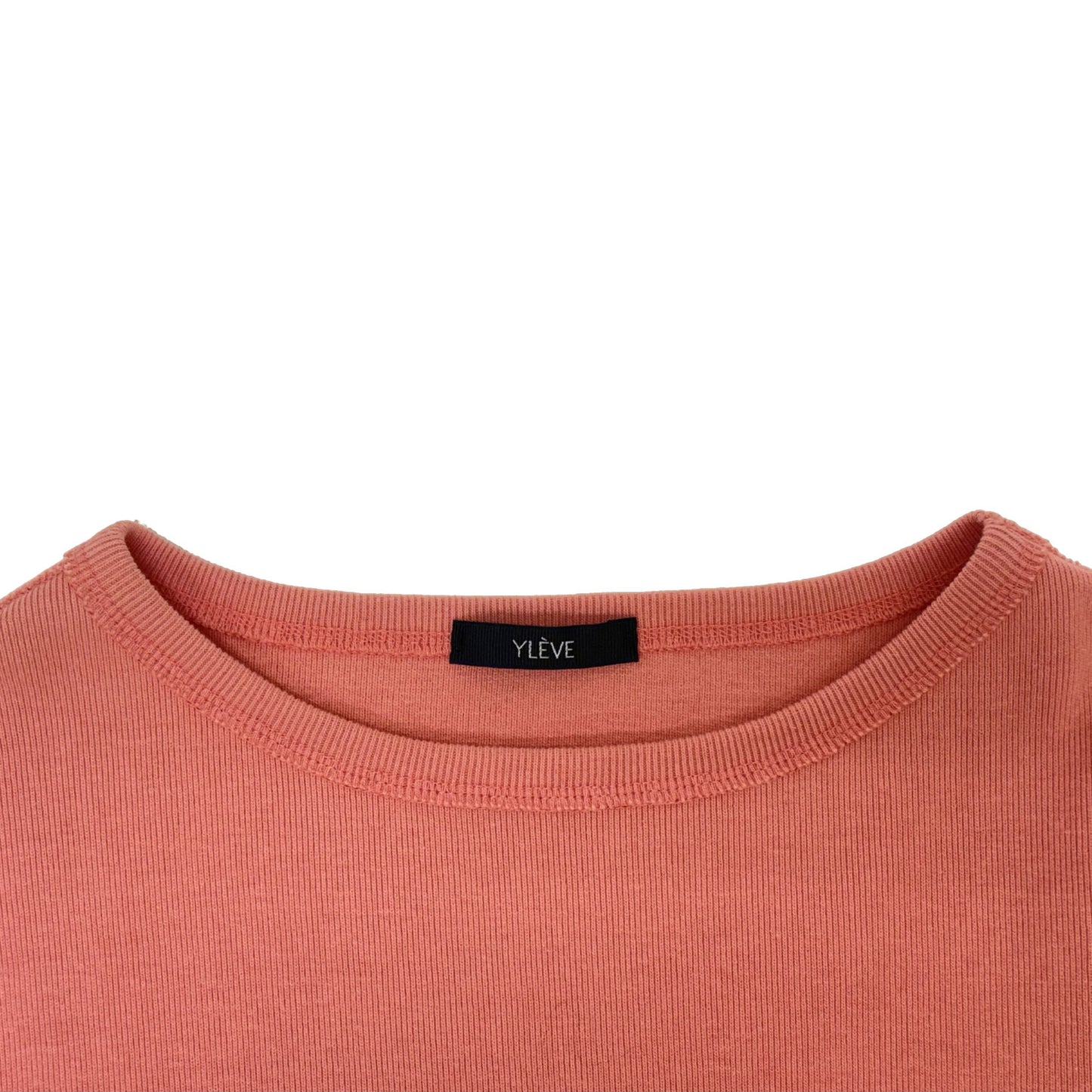YLEVE/COTTON RIB PULLOVER
