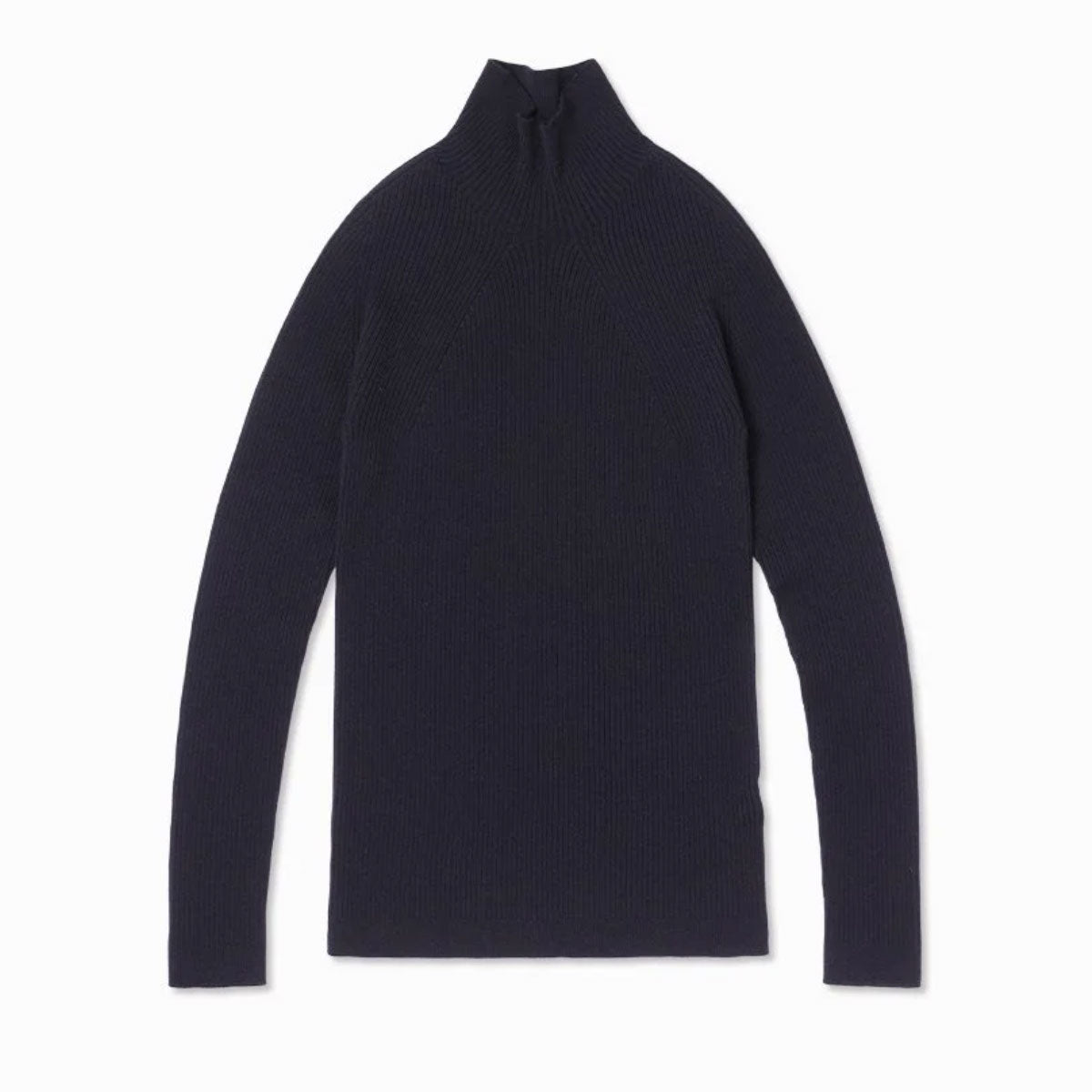 BATONER/AGING WOOL RIBNATURE TURTLE NECK