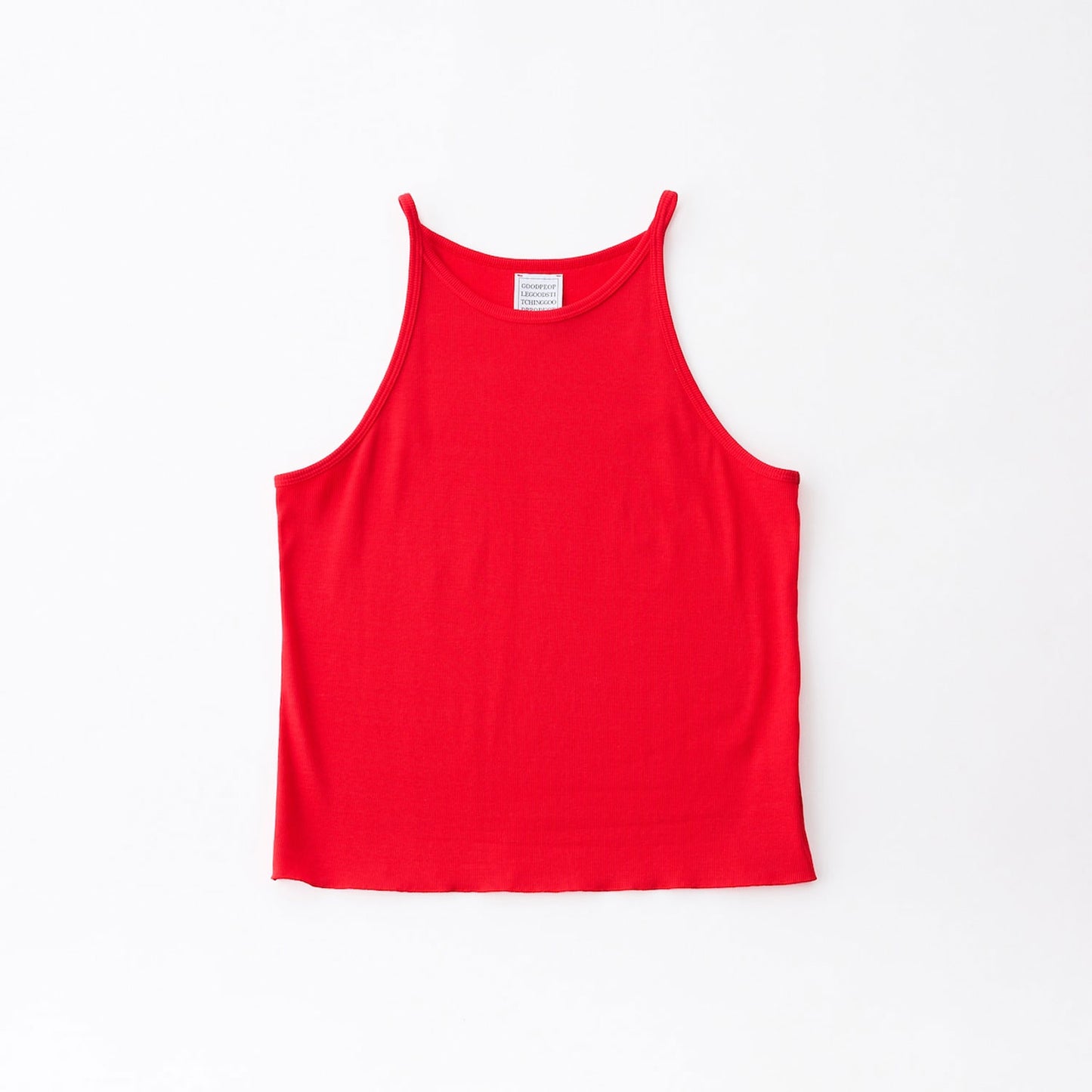 GOOD PEOPLE GOOD STITCHING GOOD PRODUCT｜FRESCA ZERO LIGHT RIB TANK TOP