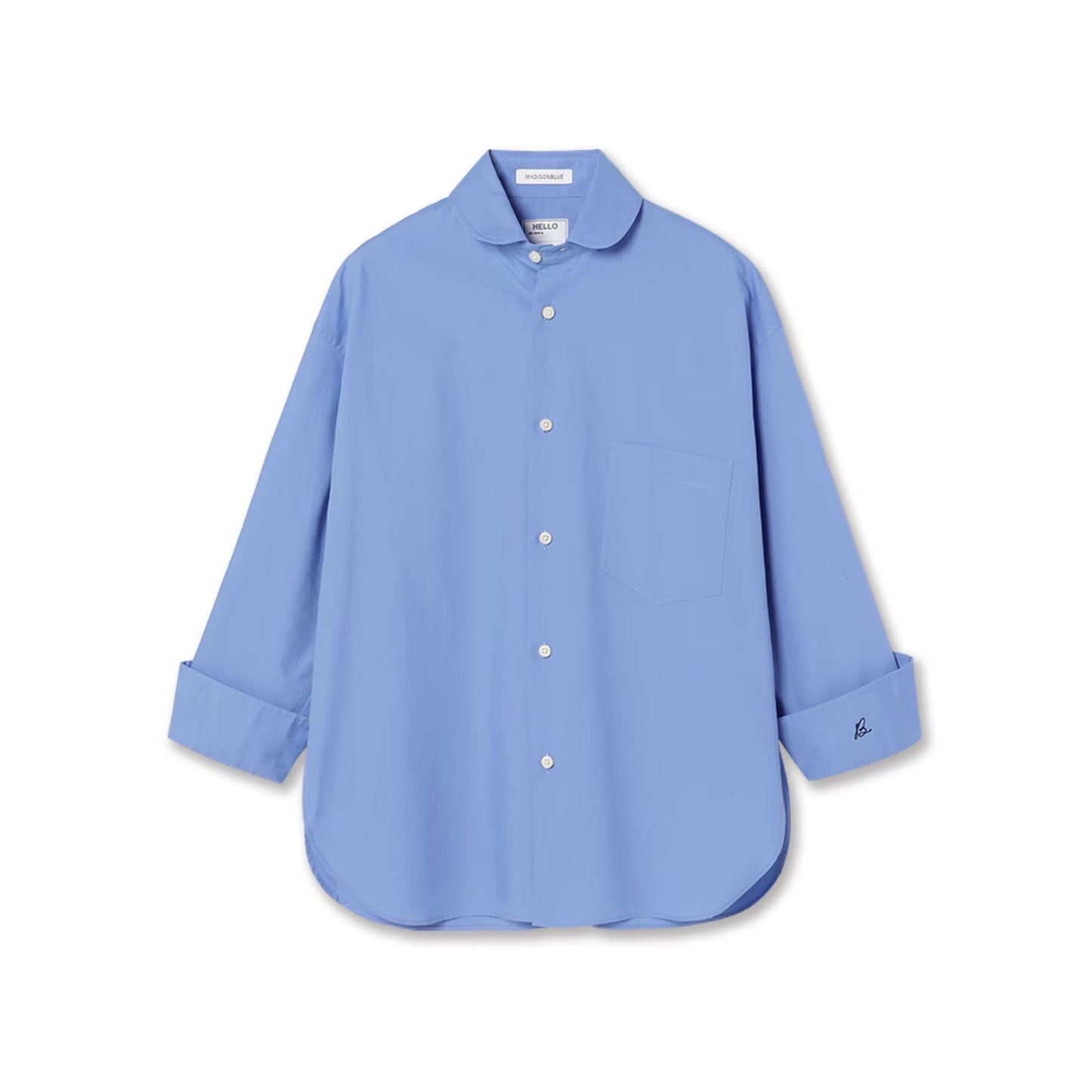 MADISONBLUE/J.BRADLEY NARROW ROUND COLLAR SH