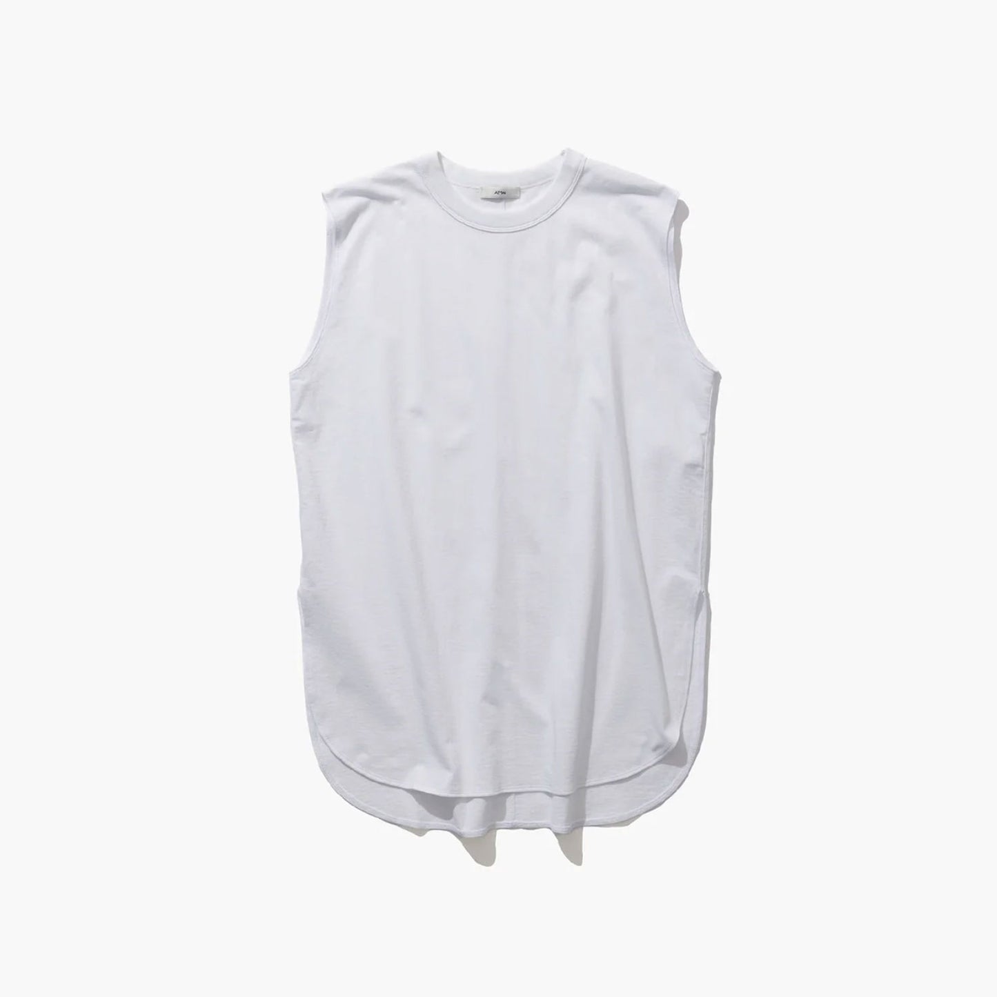 ATON|DRY COTTON JERSEY ROUND HEM TANK TOP