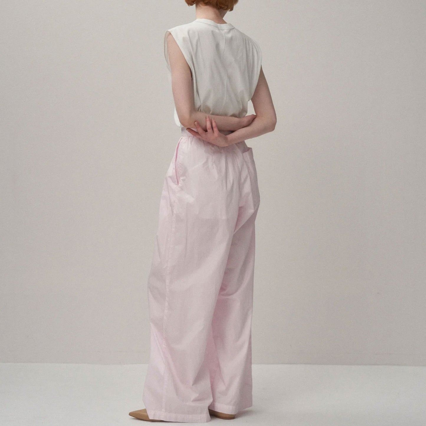 ATON|DRY COTTON JERSEY ROUND HEM TANK TOP