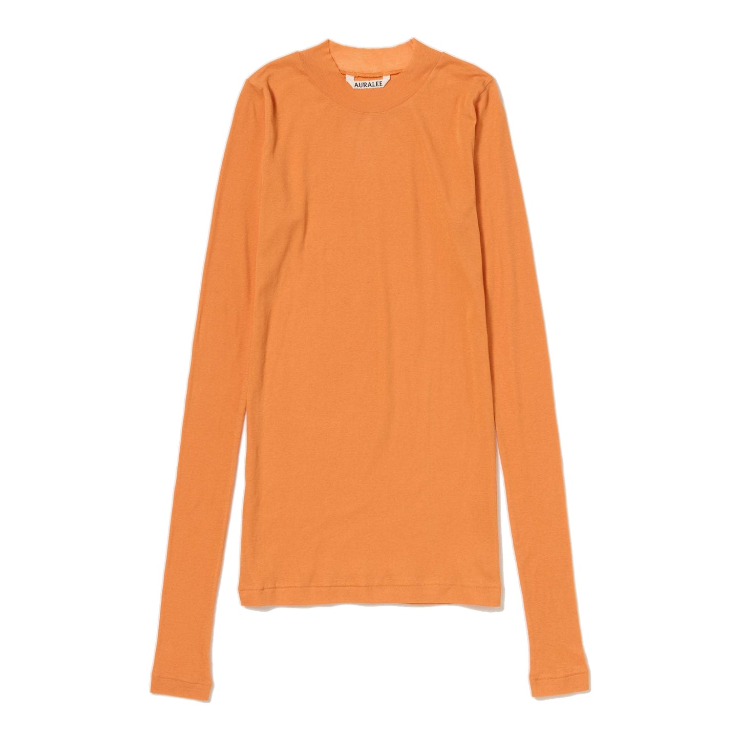 AURALEE/SUPER HIGH GAUGE SHEER RIB L/S TEE