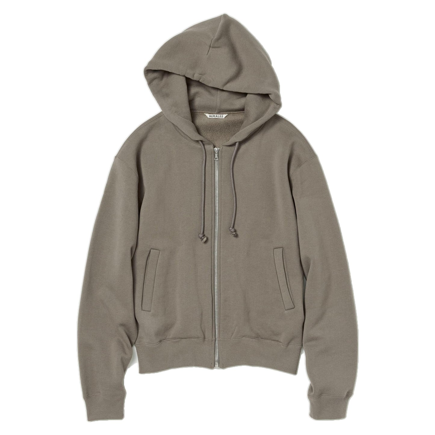 AURALEE/SMOOTH SOFT SWEAT ZIP PARKA