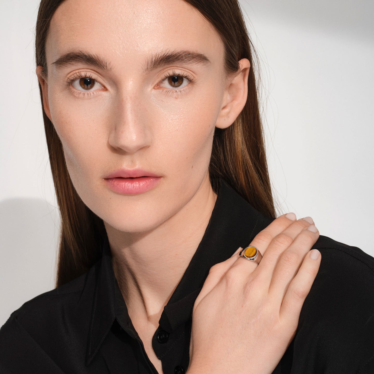 TOMWOOD/Kim Ring Tiger Eye
