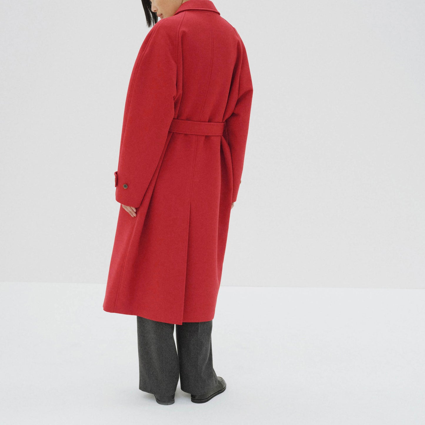 AURALEE/TWISTED DOUBLE CLOTH COAT