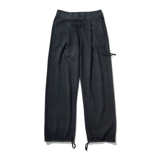 ATON|VINTAGE KNIT EASY STRAIGHT PANTS