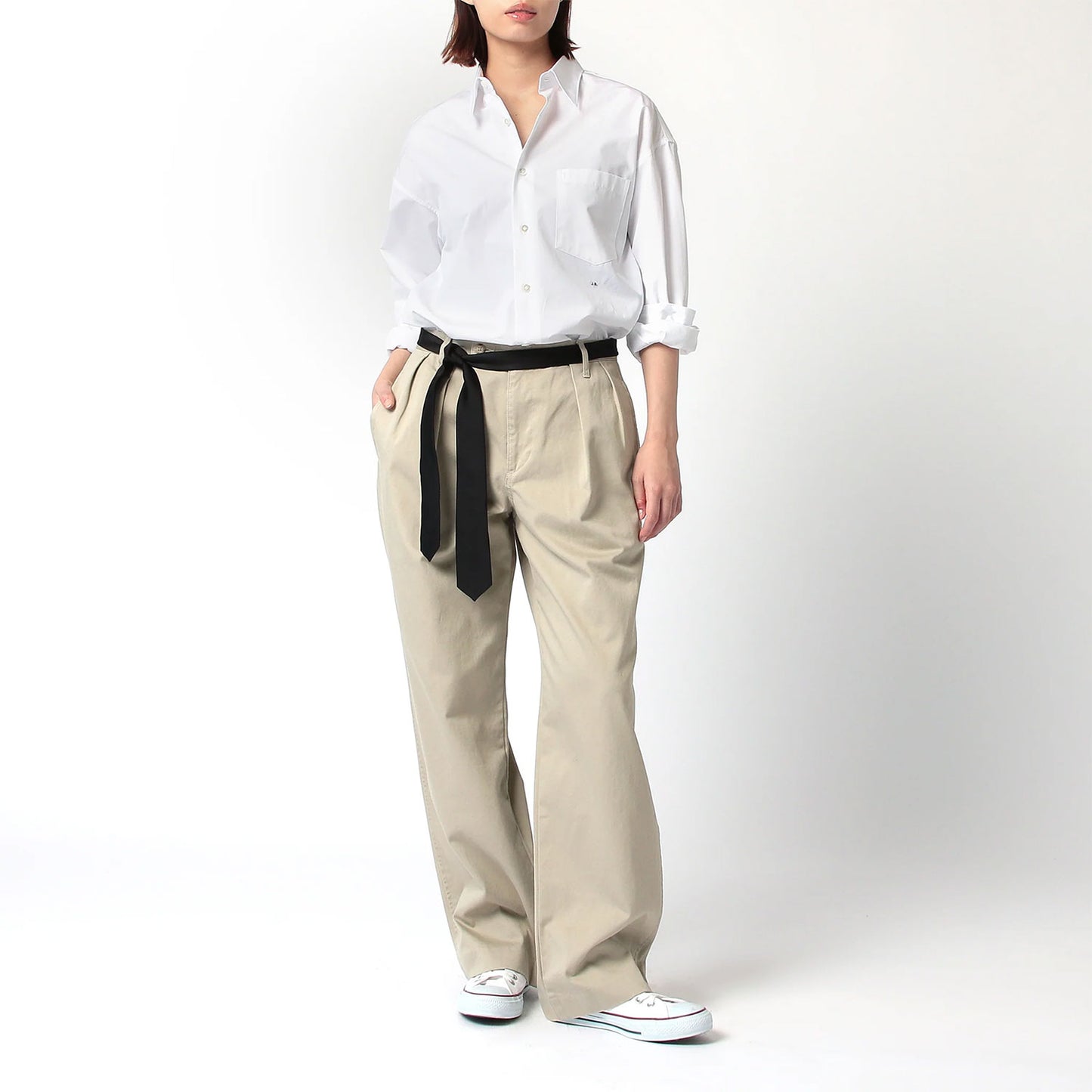 J.B.ATTIRE/PARIS WHITE SHIRT