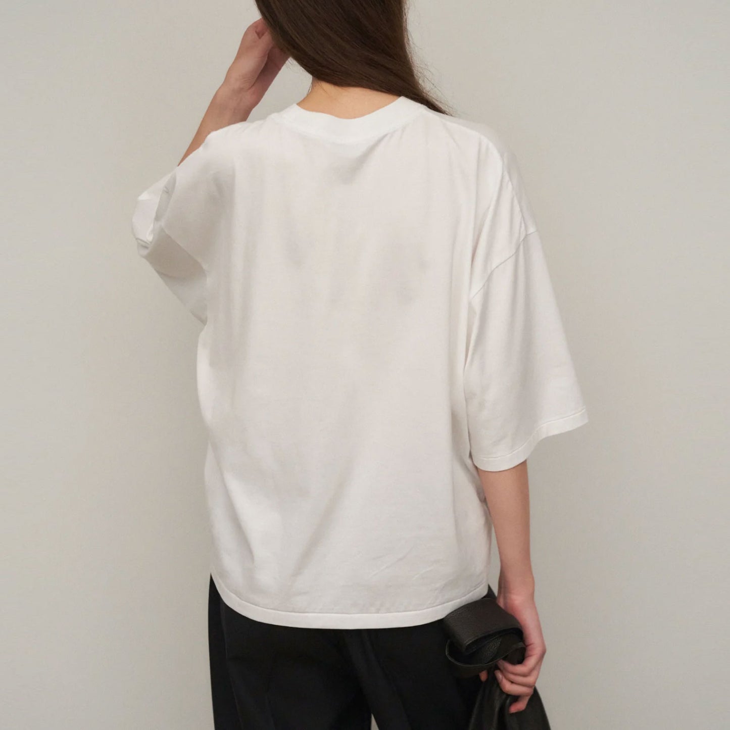 ATON|SUVIN 60/2 WIDE SLEEVE T-SHIRT